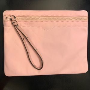 rebecca minkoff pink blush wristlet